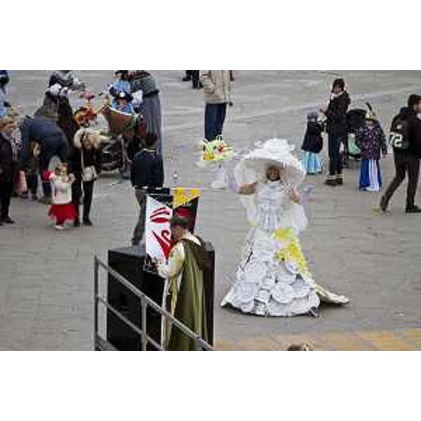 Carnevale in piazza Unità - Trieste 28/02/2017