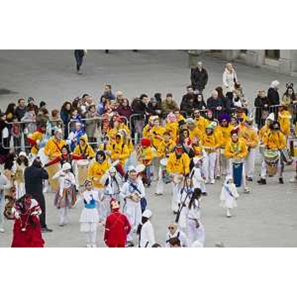 Carnevale in piazza Unità - Trieste 28/02/2017