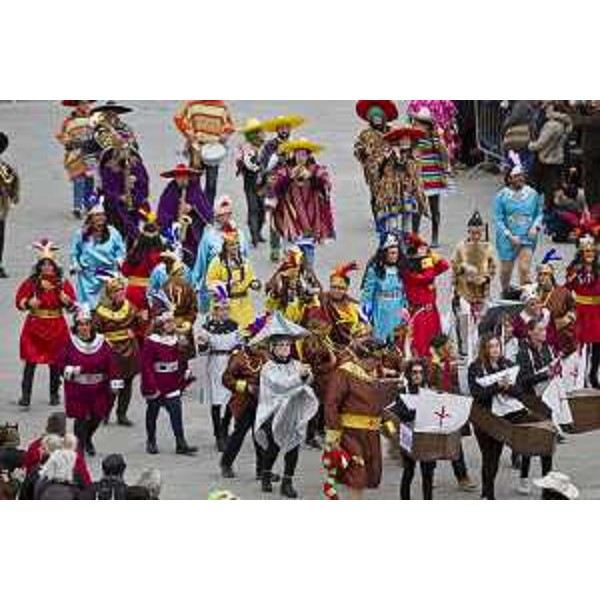 Carnevale in piazza Unità - Trieste 28/02/2017