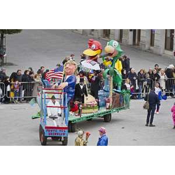 Carnevale in piazza Unità - Trieste 28/02/2017
