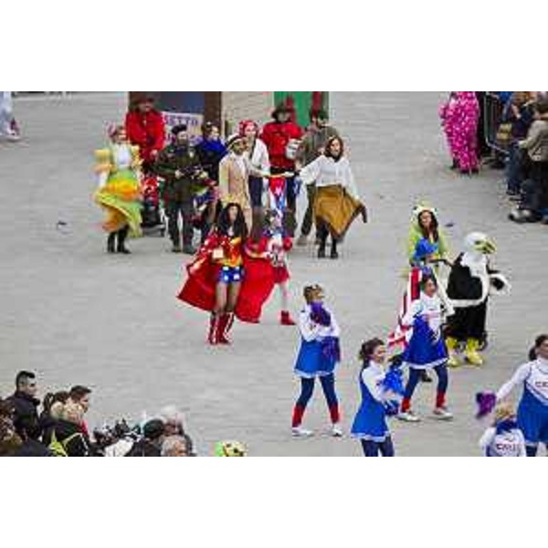 Carnevale in piazza Unità - Trieste 28/02/2017