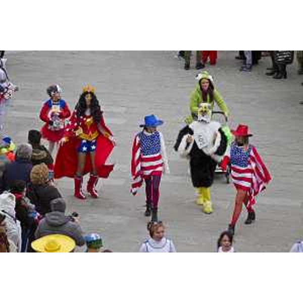 Carnevale in piazza Unità - Trieste 28/02/2017