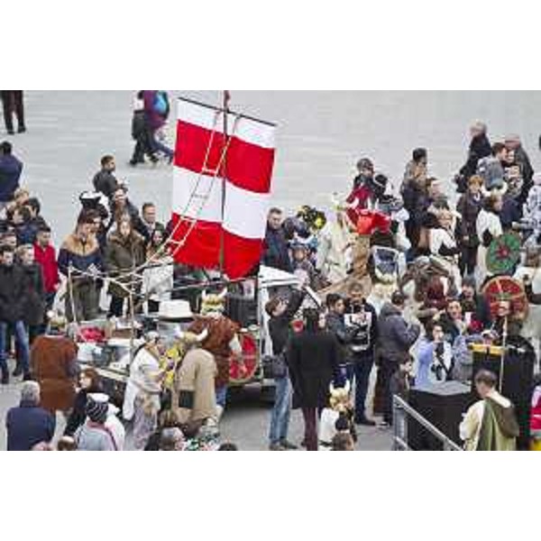 Carnevale in piazza Unità - Trieste 28/02/2017