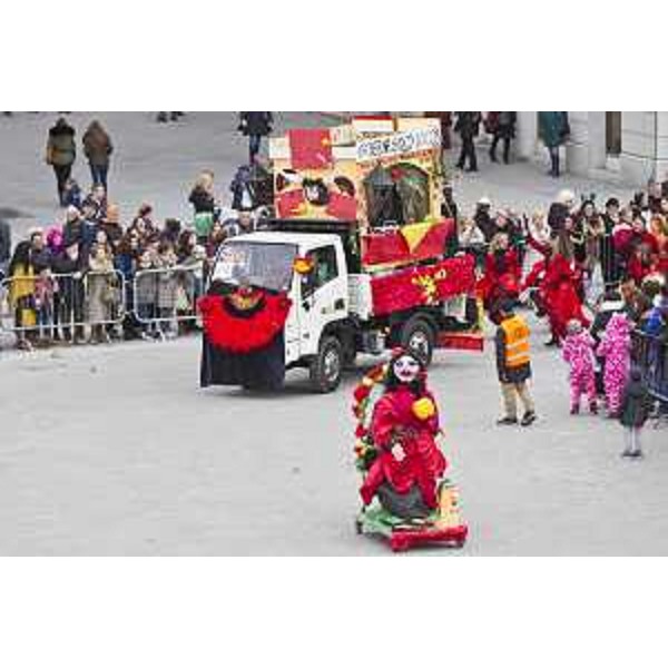 Carnevale in piazza Unità - Trieste 28/02/2017