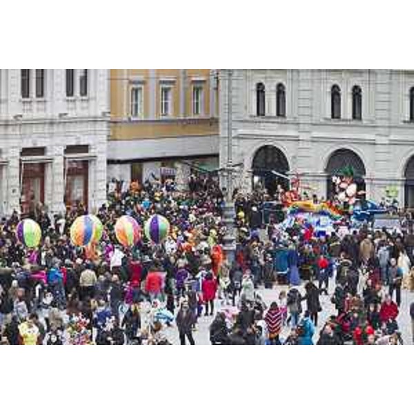 Carnevale in piazza Unità - Trieste 28/02/2017