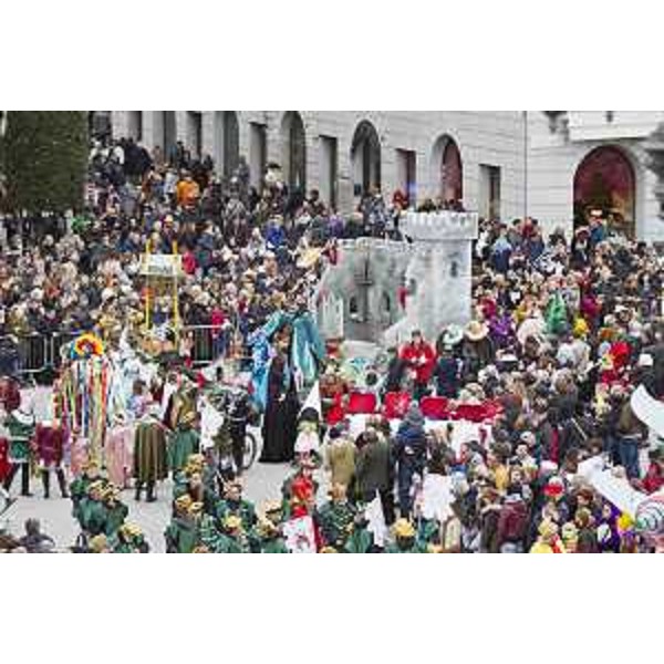 Carnevale in piazza Unità - Trieste 28/02/2017