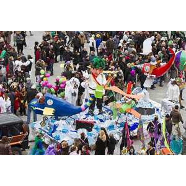 Carnevale in piazza Unità - Trieste 28/02/2017