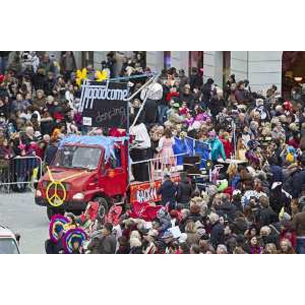 Carnevale in piazza Unità - Trieste 28/02/2017