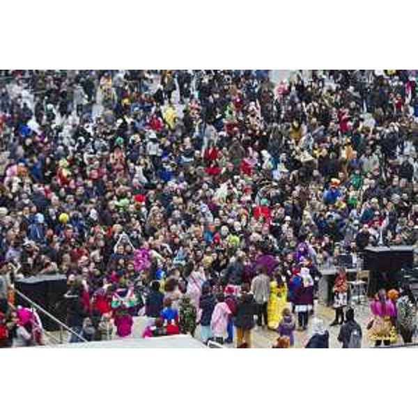 Carnevale in piazza Unità - Trieste 28/02/2017