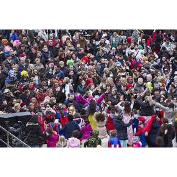Carnevale in piazza Unità - Trieste 28/02/2017