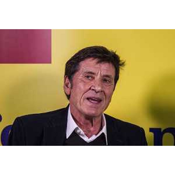 Gianni Morandi alla prima giornata dell'evento "Parole O_Stili", alla Stazione Marittima - Trieste 17/02/2017