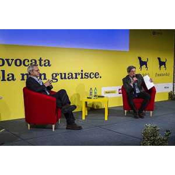 Enrico Mentana (Giornalista) alla prima giornata dell'evento "Parole O_Stili", alla Stazione Marittima - Trieste 17/02/2017