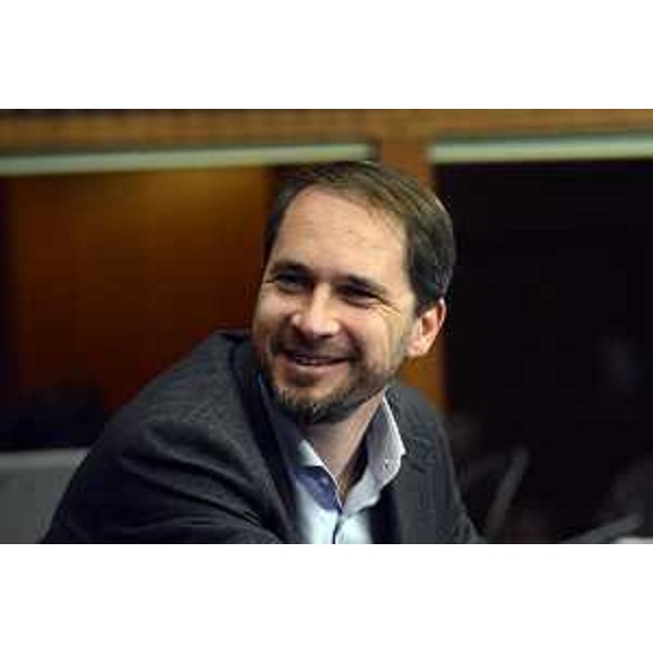 Cristiano Shaurli (Assessore regionale Risorse agricole e forestali) nell'Aula del Consiglio regionale del FVG - Trieste 04/04/2017