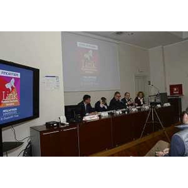 Gianni Torrenti (Assessore regionale Cultura, Sport e Solidarietà) alla presentazione di "Link. Premio Luchetta Incontra" (evento che anticipa il Premio giornalistico internazionale Marco Luchetta) - Trieste 07/04/2017