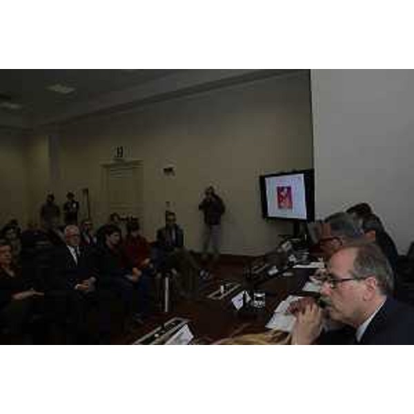 Gianni Torrenti (Assessore regionale Cultura, Sport e Solidarietà) alla presentazione di "Link. Premio Luchetta Incontra" (evento che anticipa il Premio giornalistico internazionale Marco Luchetta) - Trieste 07/04/2017