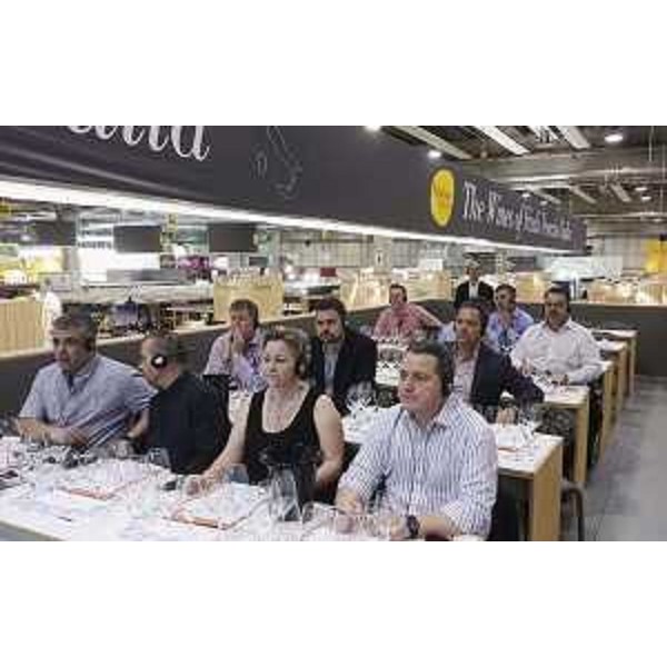 Buyer nello stand del Friuli Venezia Giulia al Vinitaly - Verona 11/04/2017