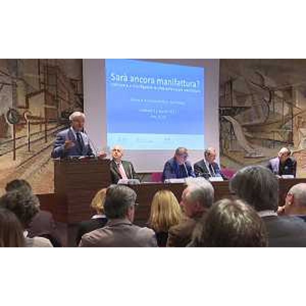 Convegno "Sarà ancora manifattura? Indirizzare e riconfigurare la sfida della nuova manifattura", nella Sala Valduga della CCIAA - Udine 11/04/2017
