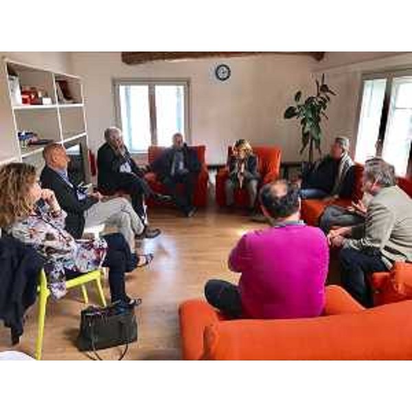 Maria Sandra Telesca (Assessore regionale Salute, Integrazione socio-sanitaria, Politiche sociali e Famiglia) visita l'Opera Diocesana Betania Onlus - Trivignano Udinese 14/04/2017