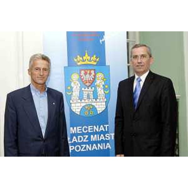 Riccardo Illy (Presidente Regione Friuli Venezia Giulia) e presidente regione Wielpolska (Pozan, 06/10/05)