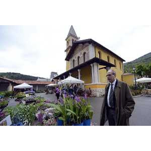 Gianni Torrenti (Assessore regionale Cultura, Sport e Solidarietà) alla dodicesima edizione di Horti Tergestini, nel Parco di San Giovanni - Trieste 15/04/2017