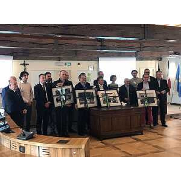 Cerimonia di inaugurazione della sessantanovesima Sagra del Vino e della contestuale premiazione della terza edizione di "Filari di bolle", selezione degli spumanti del FVG - Casarsa della Delizia 23/04/2017