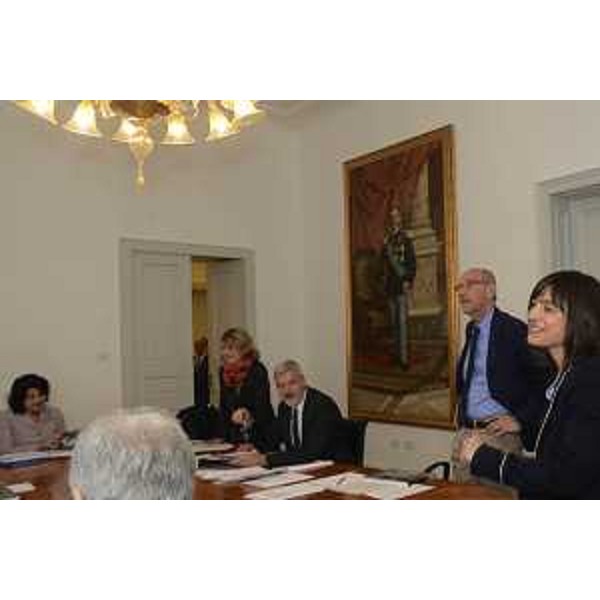 Riunione di Giunta presieduta da Debora Serracchiani (Presidente Regione Friuli Venezia Giulia) - Trieste 28/04/2017