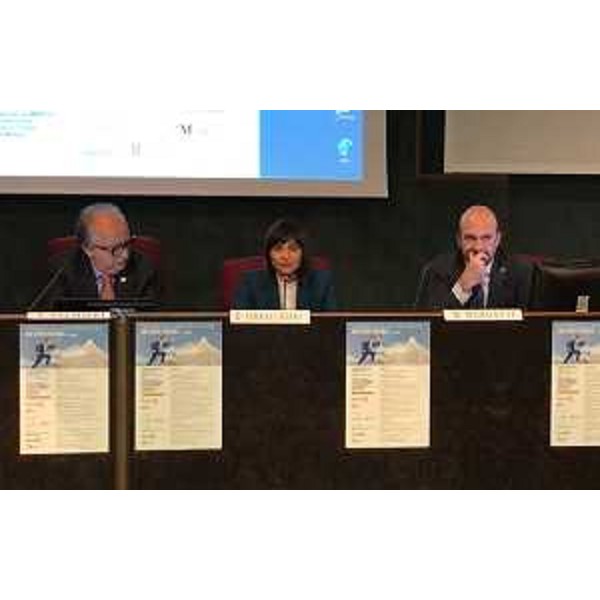 Debora Serracchiani (Presidente Regione Friuli Venezia Giulia) al 3° Forum del Rotary club di Tolmezzo "Economia della montagna friulana: una sfida possibile" - Amaro 29/04/2017