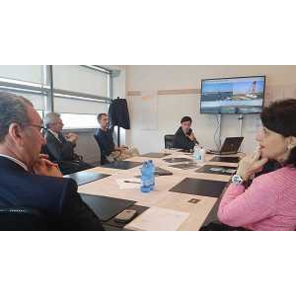 Sergio Bolzonello (Vicepresidente Regione FVG e assessore Attività produttive, Turismo e Cooperazione) e Mariagrazia Santoro (Assessore regionale Infrastrutture e Territorio) visitano lo stabilimento Maeg Costruzioni S.p.A. - Budoia 08/05/2017