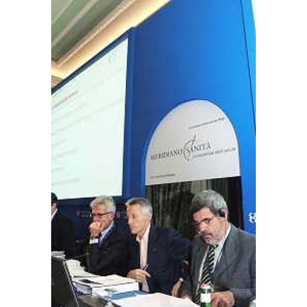 Riccardo Illy (Presidente Regione Friuli Venezia Giulia) al secondo Forum "Meridiano sanità: le coordinate della salute", promosso da Ambrosetti The European House, a Cernobbio sul Lago di Como. (Cernobbio 10/11/07)