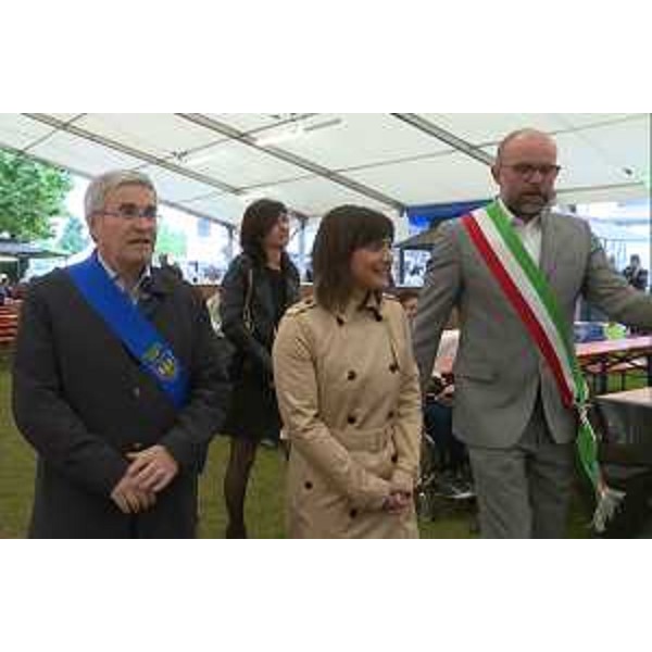 Debora Serracchiani (Presidente Regione Friuli Venezia Giulia) all'inaugurazione della quarantottesima Fiera dei Vini - Corno di Rosazzo 12/05/2017