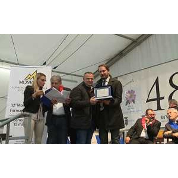 Cristiano Shaurli (Assessore regionale Risorse agricole e forestali) all'inaugurazione della quarantottesima Fiera dei Vini - Corno di Rosazzo 12/05/2017