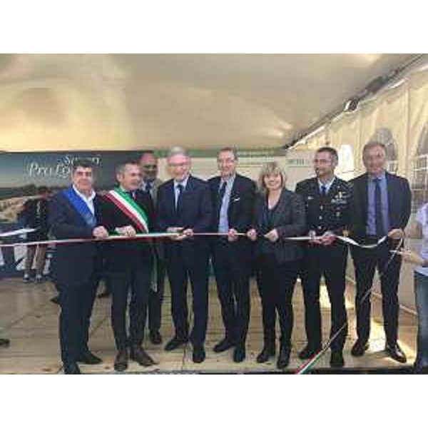 Sergio Bolzonello (Vicepresidente Regione FVG e assessore Attività produttive, Turismo e Cooperazione) all'inaugurazione della sedicesima edizione di Sapori Pro Loco - Villa Manin di Passariano 14/05/2017