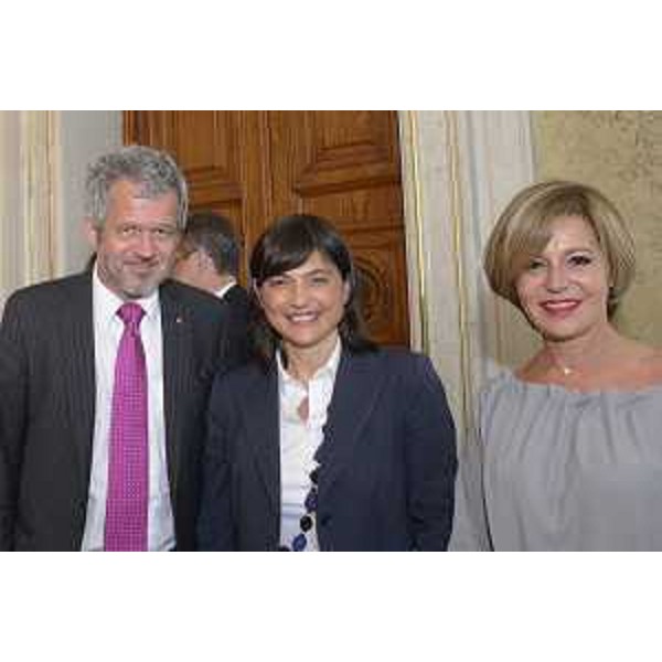 Debora Serracchiani (Presidente Regione Friuli Venezia Giulia) al convegno "Una Donna è Trieste" per i 300 anni dalla nascita di Maria Teresa d'Austria - Trieste 13/05/2017