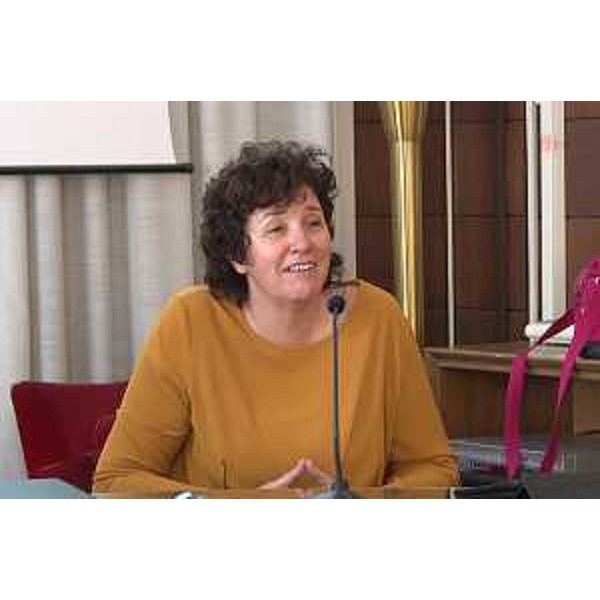 Loredana Panariti (Assessore regionale Lavoro, Formazione, Istruzione, Pari Opportunità, Politiche giovanili, Ricerca e Università) all'incontro "L'ALTRA SCUOLA: forse non tutti sanno che ..." celebrativo della Giornata mondiale contro l'Omotransfobia - Trieste 17/05/2017