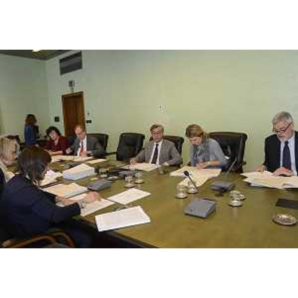 Debora Serracchiani (Presidente Regione Friuli Venezia Giulia) presiede la riunione della Giunta regionale - Trieste 18/05/2017