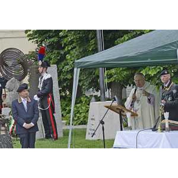 Giampaolo Crepaldi (Vescovo Trieste) alla cerimonia di inaugurazione del monumento ai Caduti restaurato - Trieste 20/05/2017