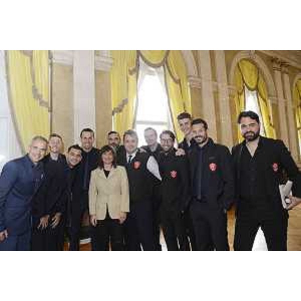 Debora Serracchiani (Presidente Regione Friuli Venezia Giulia) con la Triestina Calcio - Trieste 24/05/2017