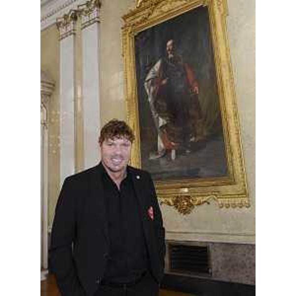 Mauro Milanese (Amministratore unico e responsabile Area tecnica Unione Sportiva Triestina Calcio) nella sede della Regione Friuli Venezia Giulia - Trieste 24/05/2017