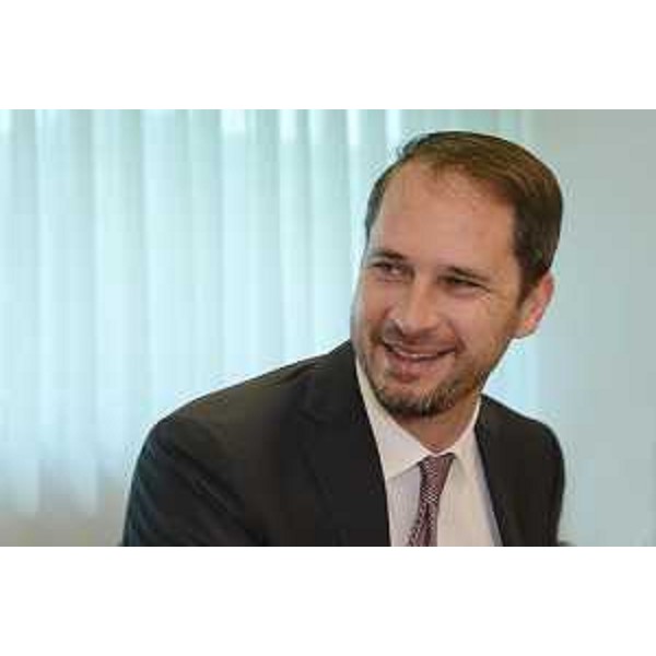 Cristiano Shaurli (Assessore regionale Risorse agricole e forestali) alla presentazione dell'ottantacinquesima edizione della Fiera regionale dei Vini di Buttrio - Udine 25/05/2017
