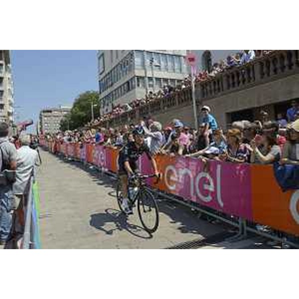 Partenza della tappa 20 del centesimo Giro d'Italia - Pordenone 27/05/2017