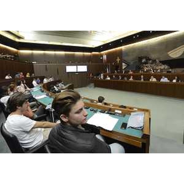 Giornata conclusiva di "Studenti in Aula", nel Consiglio regionale del FVG - Trieste 30/05/2017