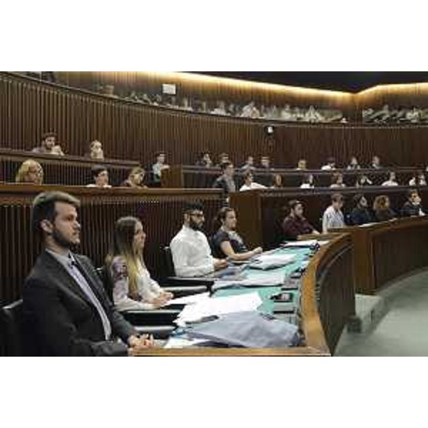 Giornata conclusiva di "Studenti in Aula", nel Consiglio regionale del FVG - Trieste 30/05/2017