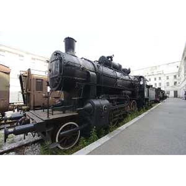 Treno a vapore al Museo Ferroviario di Campo Marzio - Trieste 31/05/2017