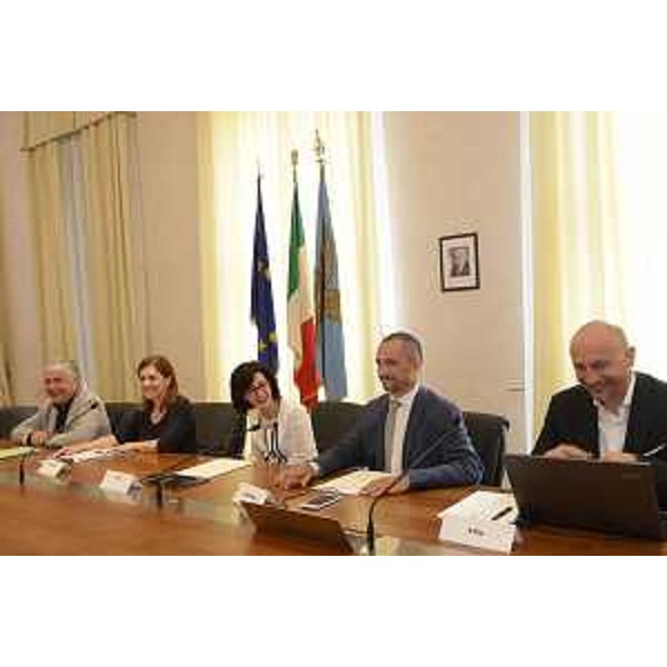 Sara Vito (Assessore regionale Ambiente ed Energia) alla presentazione del report sulla qualità dell'aria realizzato dall'ARPA - Trieste 05/06/2017