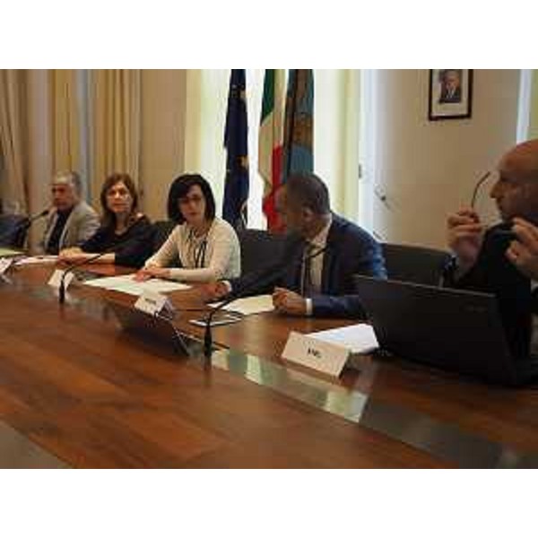 Sara Vito (Assessore regionale Ambiente ed Energia) alla presentazione del report sulla qualità dell'aria realizzato dall'ARPA - Trieste 05/06/2017