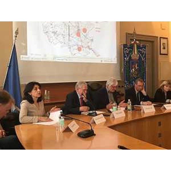 Mariagrazia Santoro (Assessore regionale Infrastrutture e Territorio) e Sergio Bolzonello (Vicepresidente Regione FVG e assessore Attività produttive, Turismo e Cooperazione) al convegno "I consorzi di sviluppo economico - Strumenti di razionalizzazione, innovazione, promozione e integrazione dei sistemi infrastrutturali stradali, ferroviari, portuali" - San Giorgio di Nogaro 05/06/2017