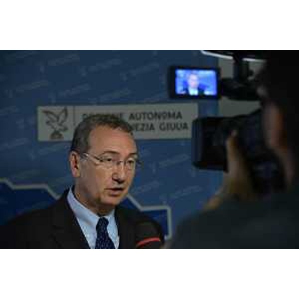 Sergio Bolzonello (Vicepresidente Regione FVG e assessore Attività produttive, Turismo e Cooperazione) alla presentazione annuale dei dati del Fondo di Rotazione per Iniziative Economiche (FRIE) del Friuli Venezia Giulia - Udine 09/06/2017