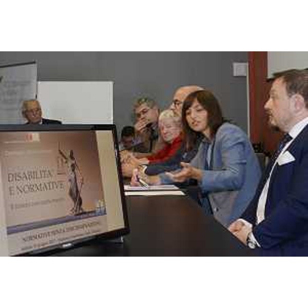 Debora Serracchiani (Presidente Regione Friuli Venezia Giulia) al convegno "Disabilità e normative" - Trieste 10/06/2017