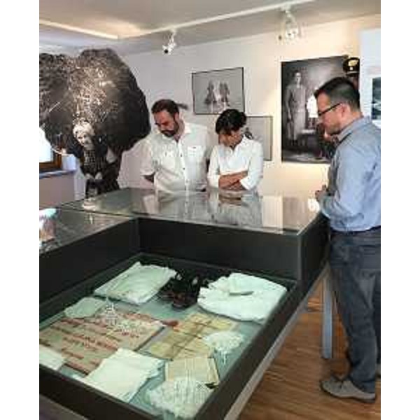 Debora Serracchiani (Presidente Regione Friuli Venezia Giulia) visita il Museo del Territorio - Dogna 12/06/2017