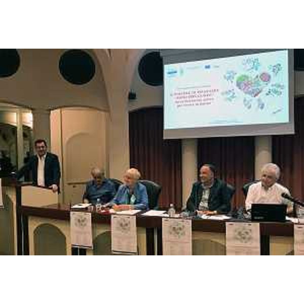 Franco Iacop (Presidente Consiglio regionale) alla presentazione del progetto sull'invecchiamento attivo "Il piacere di mangiare sano con gusto" - Pordenone 15/06/2017